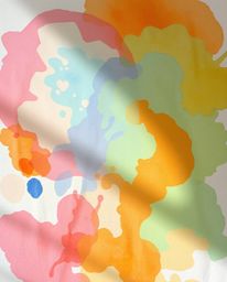 Discover unique, original fine art photographs featuring vibrant watercolor splashes blending seamlessly on paper.  These ima
