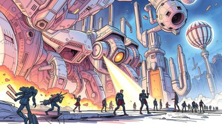 Explore a collection of visually striking concepts, ranging from epic, hand-drawn color sketchnotes depicting heroic elements
