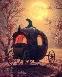 Witness a surreal transformation in this infrared photograph. A pumpkin, bathed in harsh, hard light, magically morphs into a