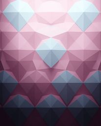 Explore the allure of geometric pattern wallpaper featuring soft pastel gradients and a modern design aesthetic. This collect