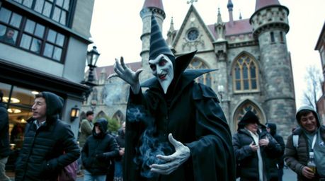 Immerse yourself in a unique blend of candid street photography and Disney magic. Experience spontaneous moments captured wit