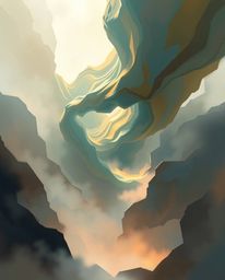 Explore mesmerizing 3D illustrations showcasing fluid shapes morphing seamlessly in an endless loop.  These digital sketches 
