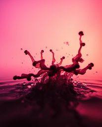Experience the dynamic beauty of ink in water through stunning macro photography.  These images capture vibrant splashes and 