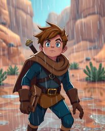 Experience a Disney-style desert adventure with a brave hero facing the unknown, or immerse yourself in a visually stunning r