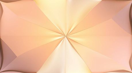 Discover a captivating illustration featuring intricate origami-style folds on a metallic surface.  The design showcases a me