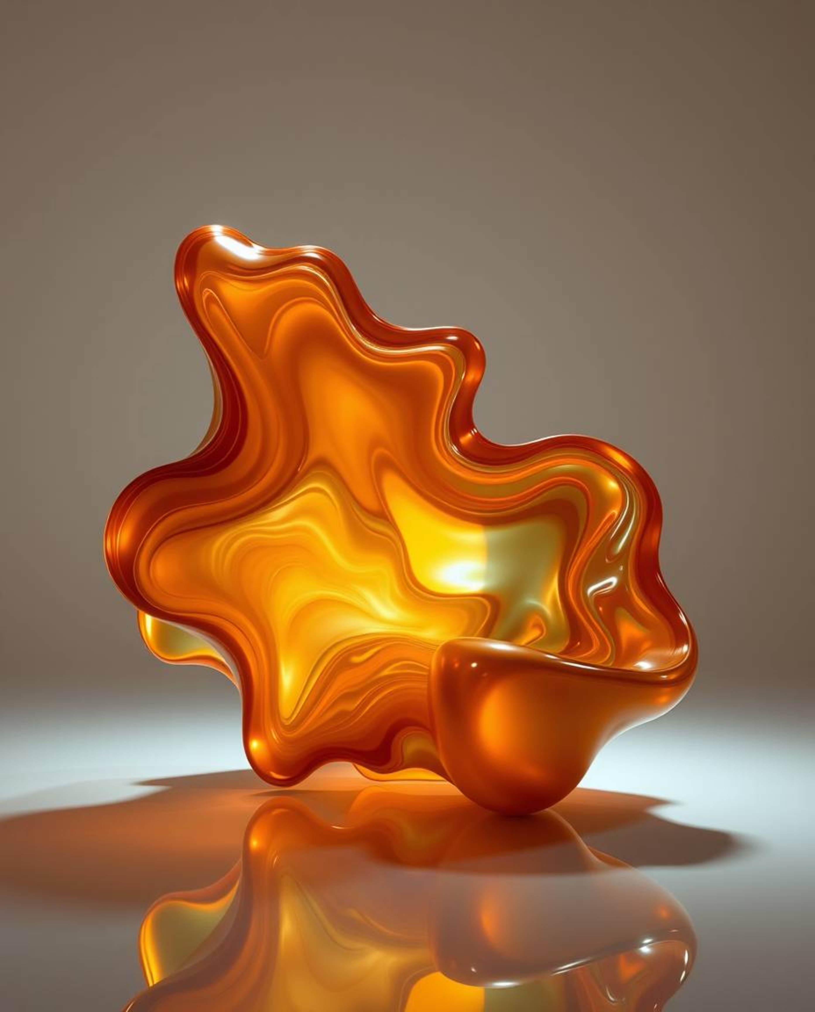 Explore the captivating world of sculptural 3D fluid mercury shapes, brought to life with a reflective surface and expertly c