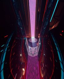Explore a collection of captivating abstract art featuring glitch effects, fragmentation, and scanlines.  These high-angle pe