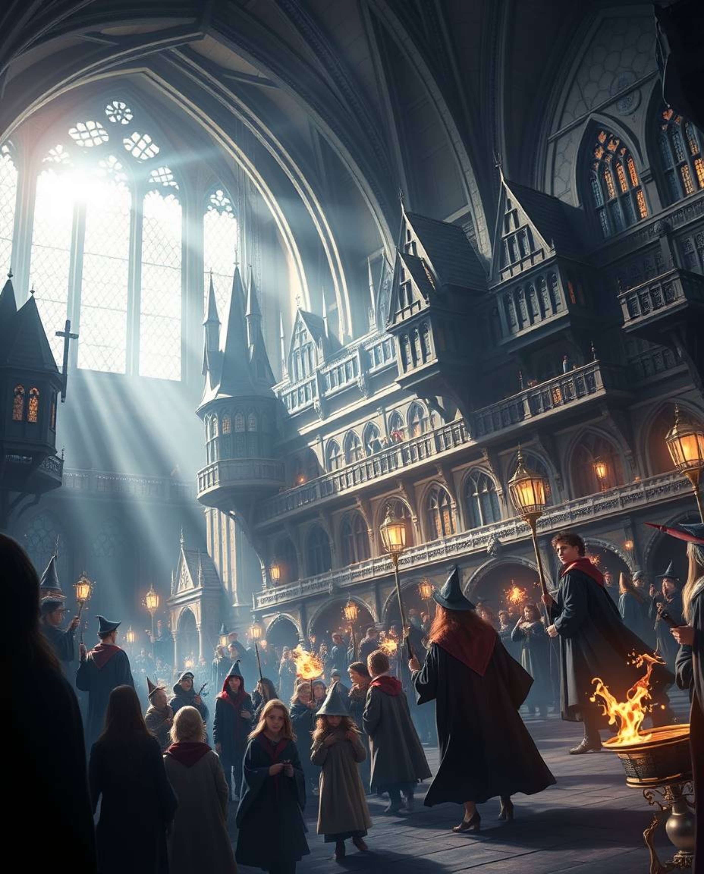 Discover a breathtakingly modern magical school brimming with young wizards.  Experience epic adventures, stunning lens glow 