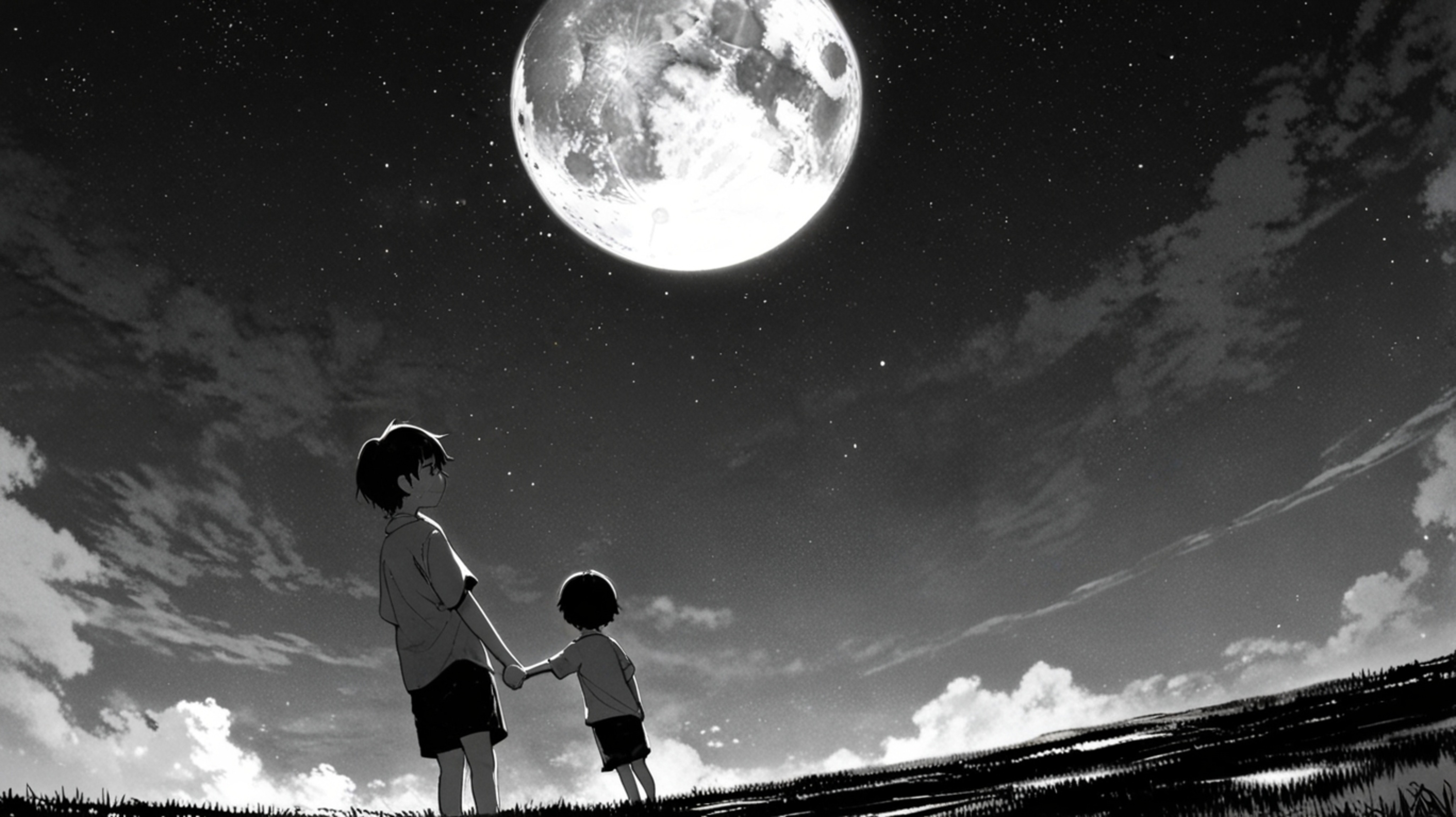 Explore the enchanting anime tale of a young kid who develops an extraordinary friendship with the moon. This heartwarming st