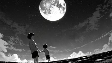 Explore the enchanting anime tale of a young kid who develops an extraordinary friendship with the moon. This heartwarming st