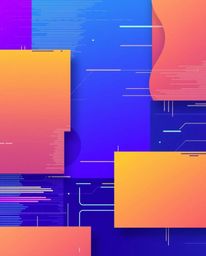 Create stunning custom Instagram posts with this abstract art generator.  Featuring a cool color palette of blues, greens, an