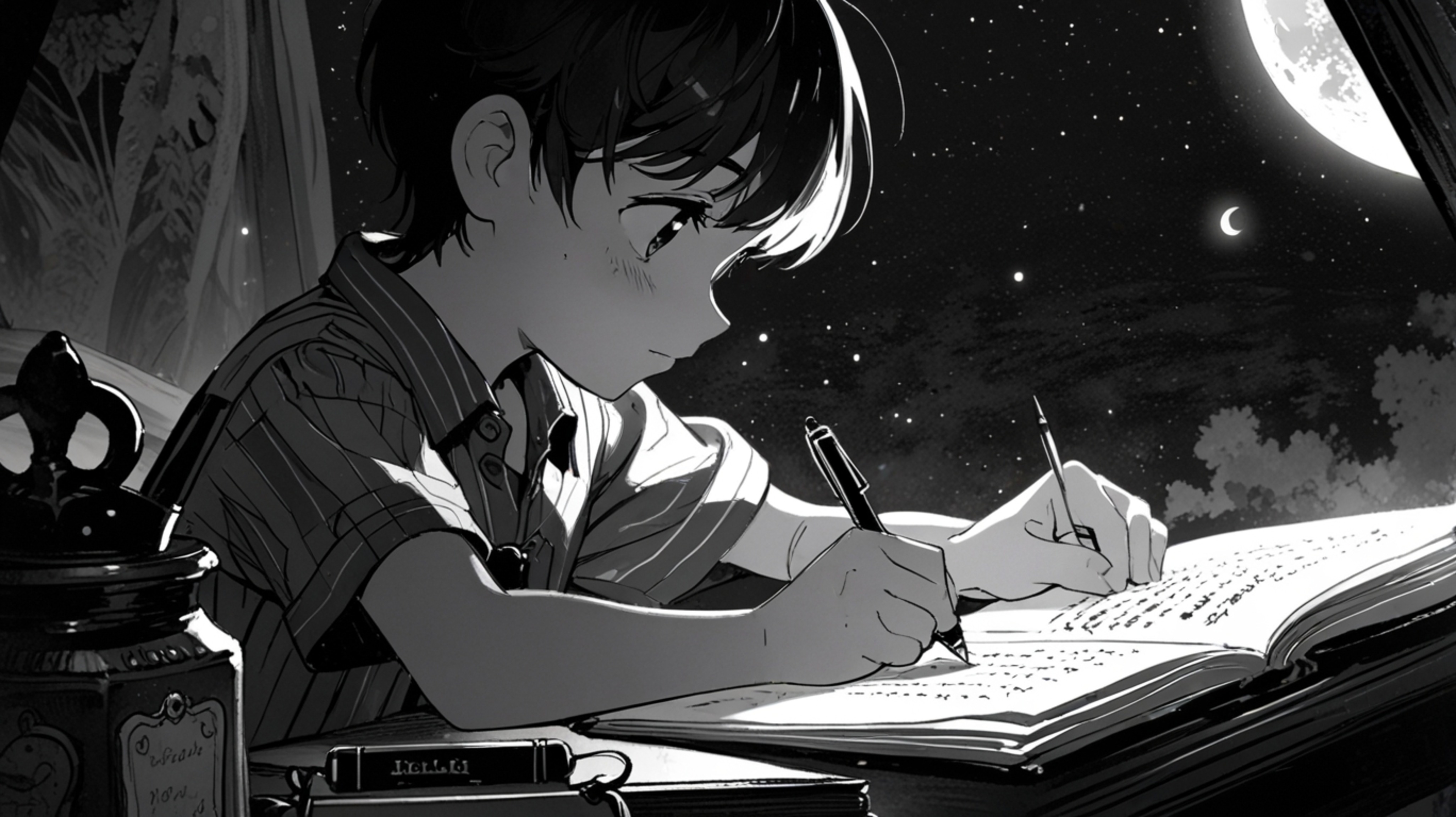 Immerse yourself in a visually enchanting, Pixar-style anime that tells the heartwarming story of a kid's unique friendship w
