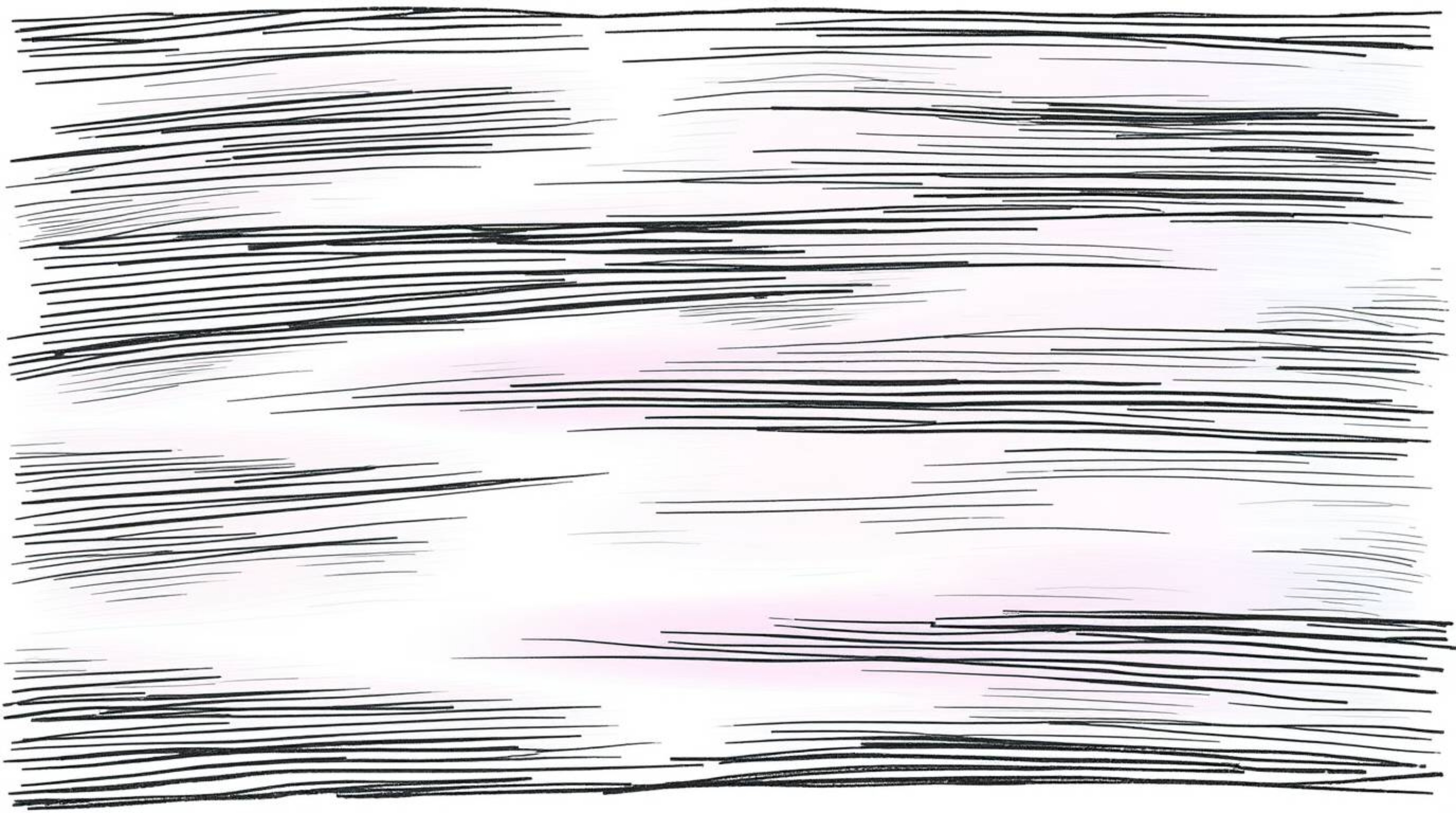 A classic black and white hand-drawn sketch, sketchnote style, showcases an iridescent gradient texture on a metallic surface