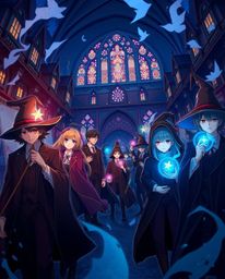 Explore a magical school brimming with young wizards in this Isekai anime-inspired world. Experience a dramatic and cinematic