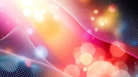 Explore captivating abstract poster designs featuring a modern aesthetic and eye-catching gradient mesh patterns. These desig