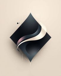Discover stunning abstract art featuring graceful and elegant shapes, enhanced with glitch effects, fragmentation, and scanli