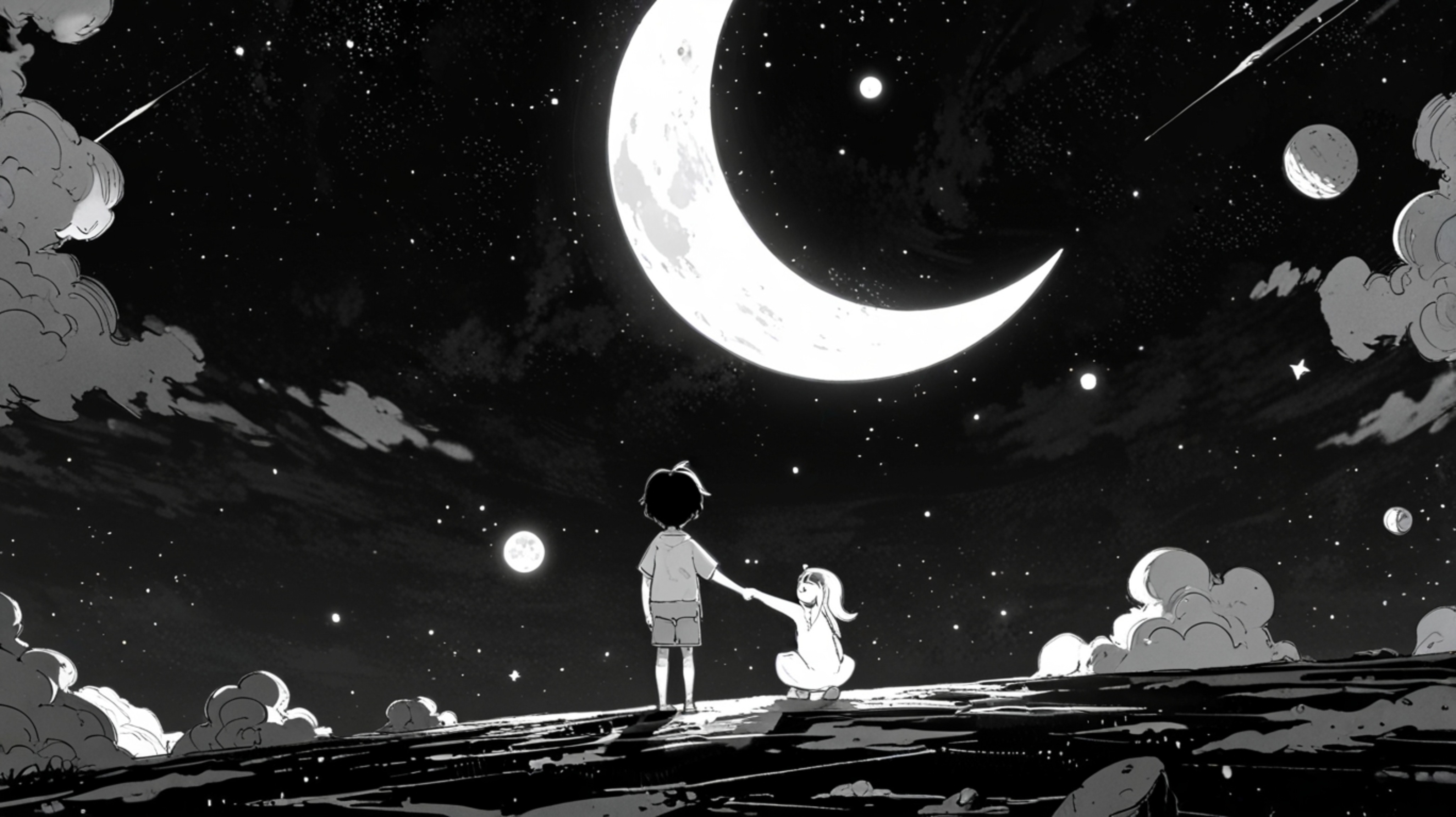 Embark on an interstellar journey in this visually stunning, Pixar-style anime about a kid's extraordinary friendship with th