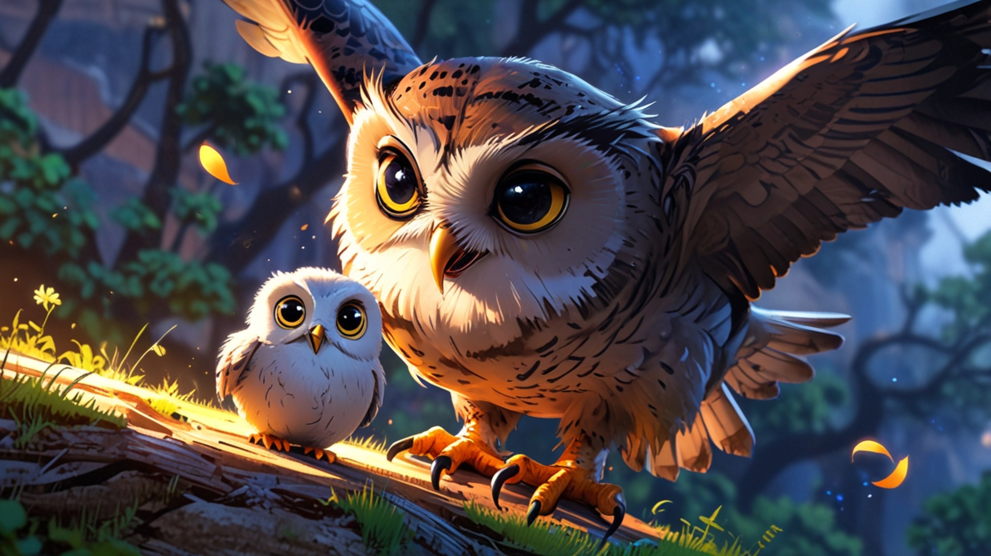 In a compelling narrative brought to life with the charm of Pixar and the expressiveness of anime, a wise blind owl takes on 