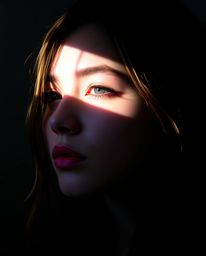 Explore the captivating world of digital glitch art with this portrait series, showcasing corrupted data aesthetics and a uni