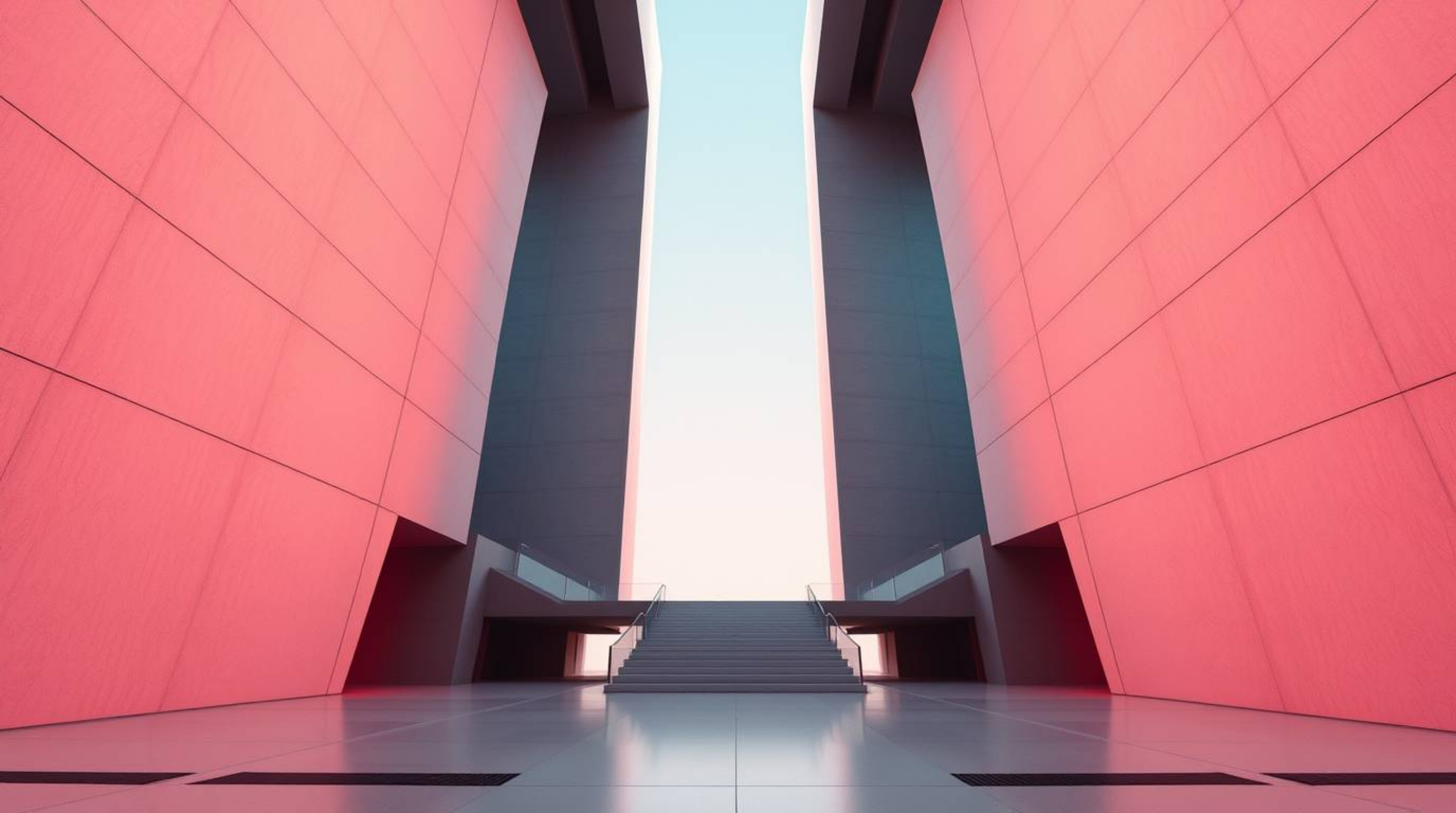 Explore a world of epic, modern, and futuristic scenes captured through precise architectural color photography. These images