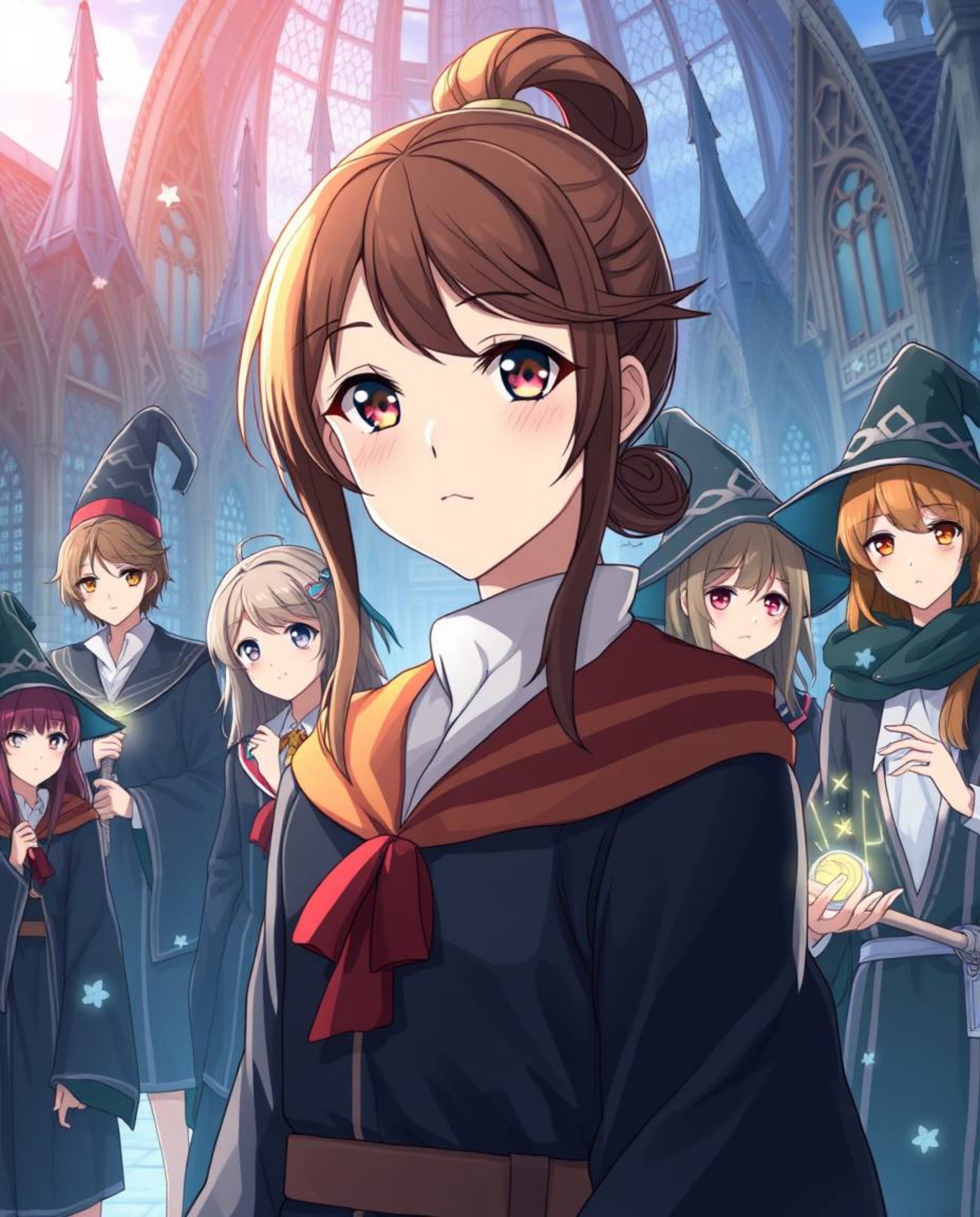 Dive into a graceful and elegant Isekai anime depicting a magical school brimming with young wizards.  Experience the refined