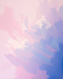 Experience the vibrant energy of classic oil painting with dynamic motion. This artwork features a soft gradient texture blen