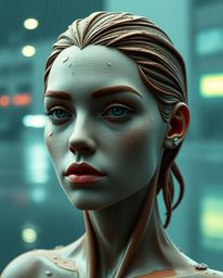 Discover stunning digital glitch art portraits with a corrupted data aesthetic.  These unique pieces blend pixelated styles w