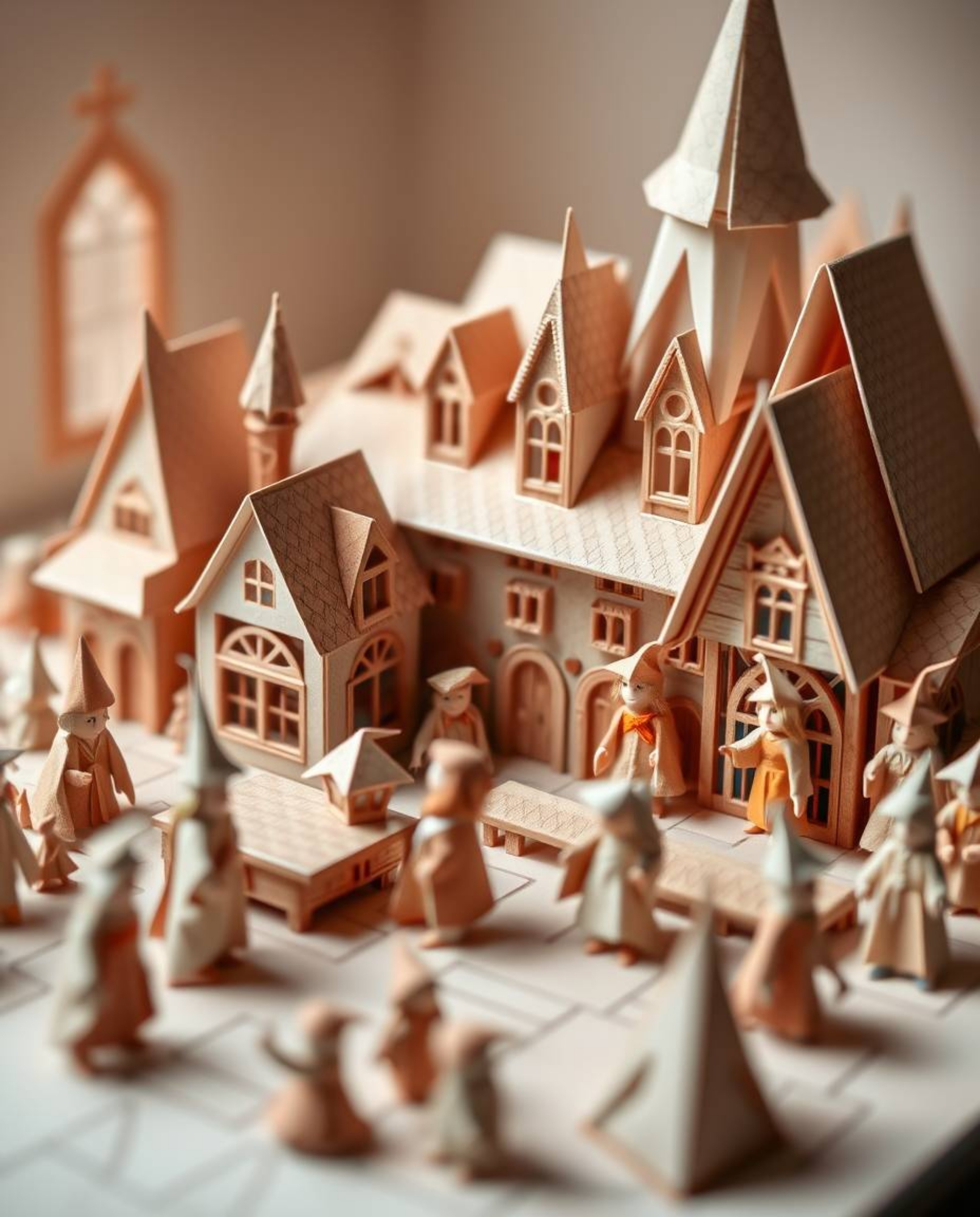 Experience the wonder of a magical school for young wizards like never before in this extreme macro close-up photograph. Pres