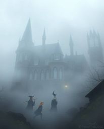 Step into a magical school where young wizards learn their craft, perpetually shrouded in thick fog and boasting a mysterious