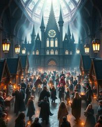 Discover a breathtaking modern magical school brimming with young, heroic wizards.  Experience epic scenes filled with lens g