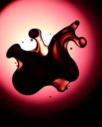 Explore mesmerizing 3D fluid shapes brought to life with silhouetted backlighting and an endless looping animation. This abst