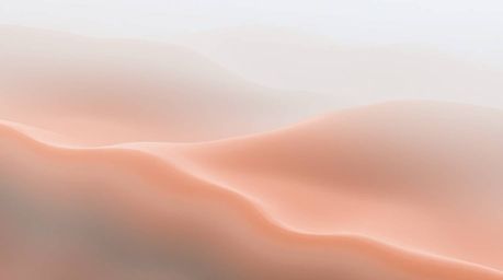 Explore a captivating visual experience with a fluid abstract wave blending terracotta and teal hues in a stunning gradient t