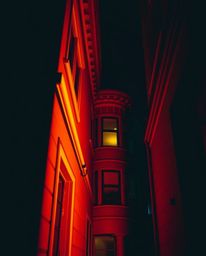 Captivating architectural color photography showcasing precise lines, detailed structures, and a wide-angle perspective, emph