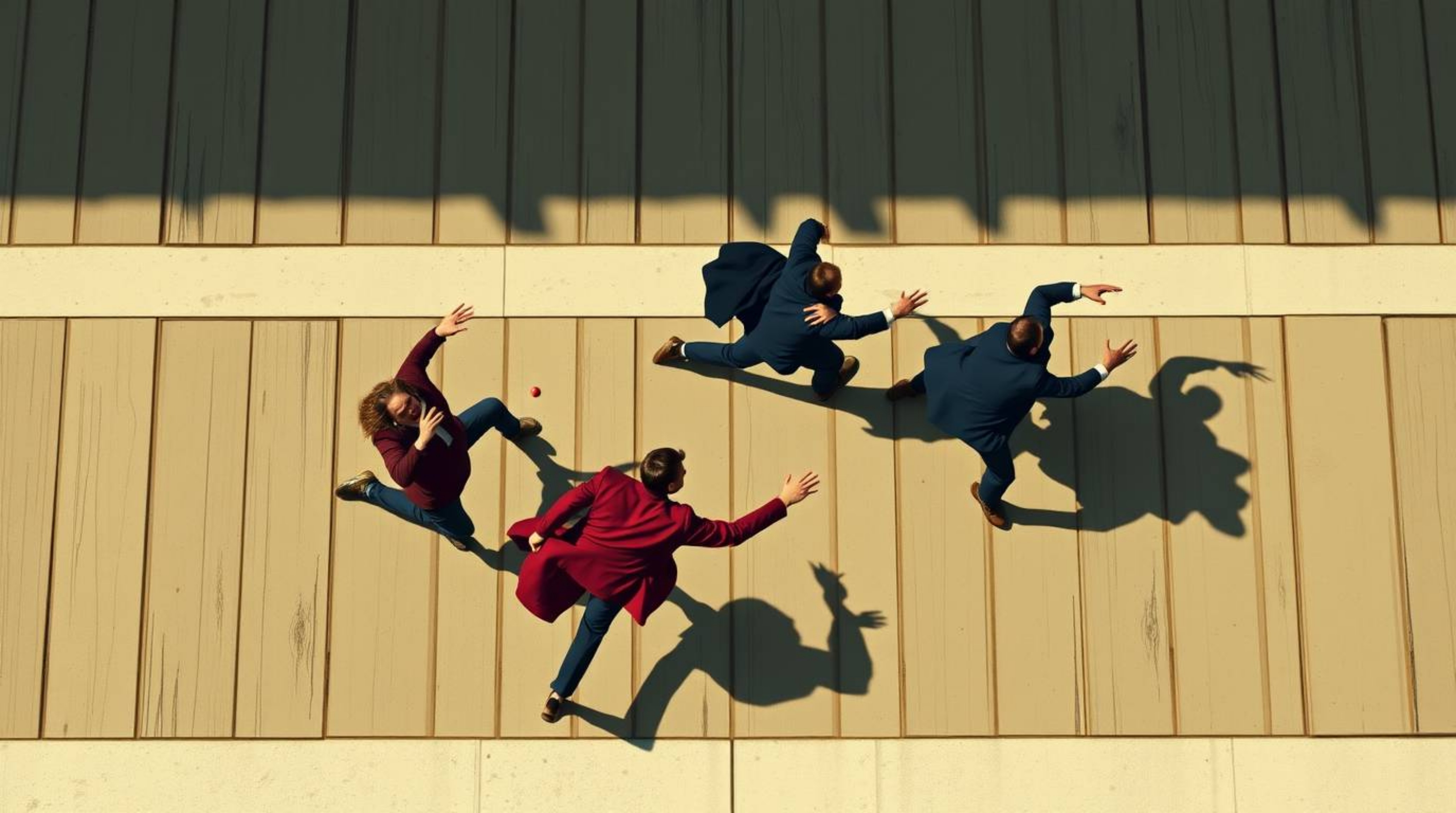 Experience a thrilling chase sequence rendered with exaggerated squash and stretch animation techniques. This sophisticated s