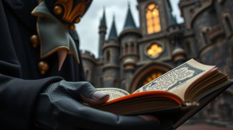 Explore the enchanting world of Disney villains with this extreme macro close-up showcasing the intricate details of a classi