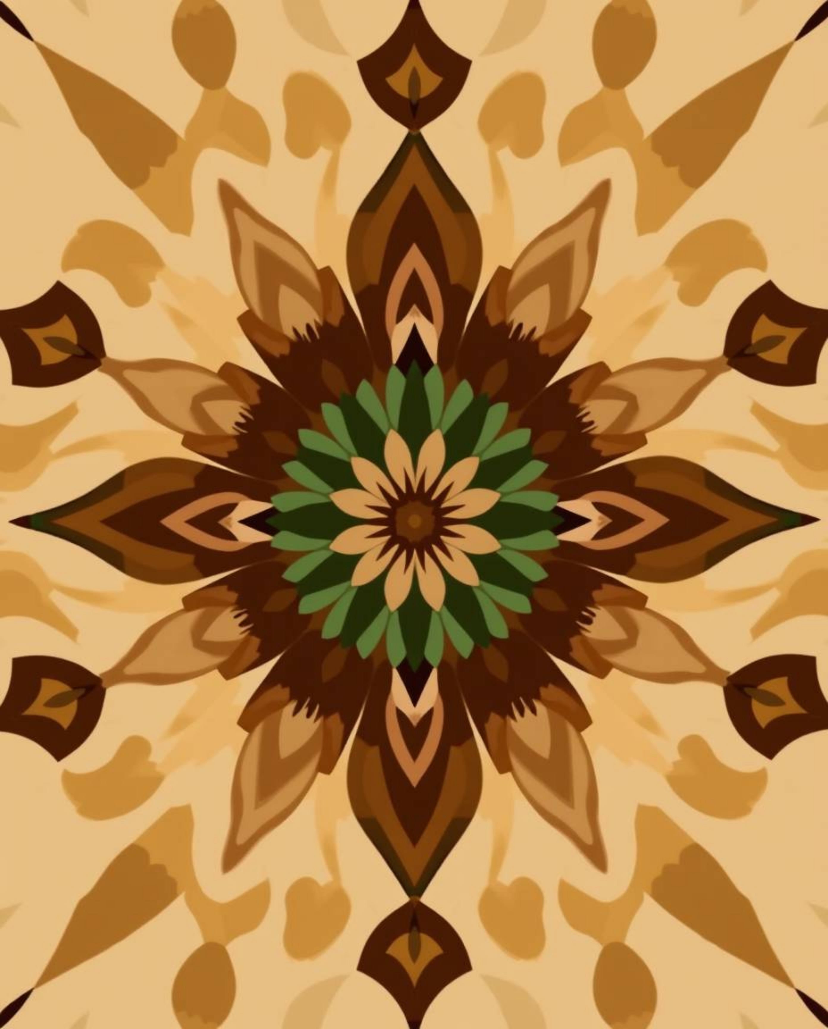 Explore a collection of stunning geometric floral mandalas featuring symmetric designs, vibrant colors, and natural earth ton