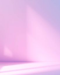 A captivating image showcasing a soft gradient texture blending pink, blue, and violet hues.  Shot from a high angle, the min