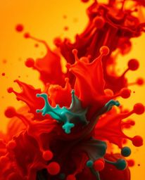 Explore the mesmerizing beauty of ink in water captured in stunning macro detail. This series showcases vibrant, abstract sha