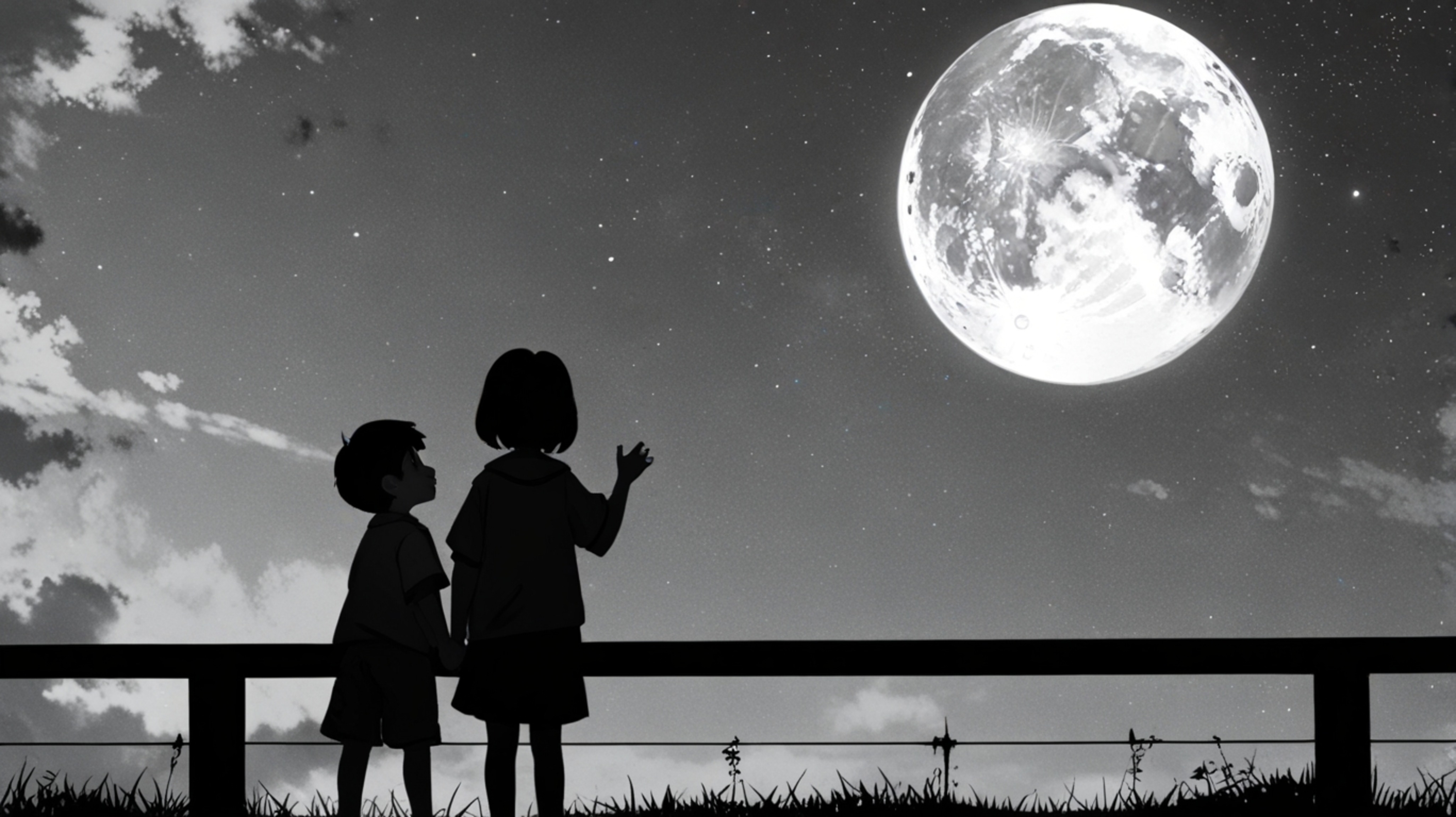 Experience a heartwarming tale, rendered in a beautiful Pixar style, about a kid who shares an extraordinary friendship with