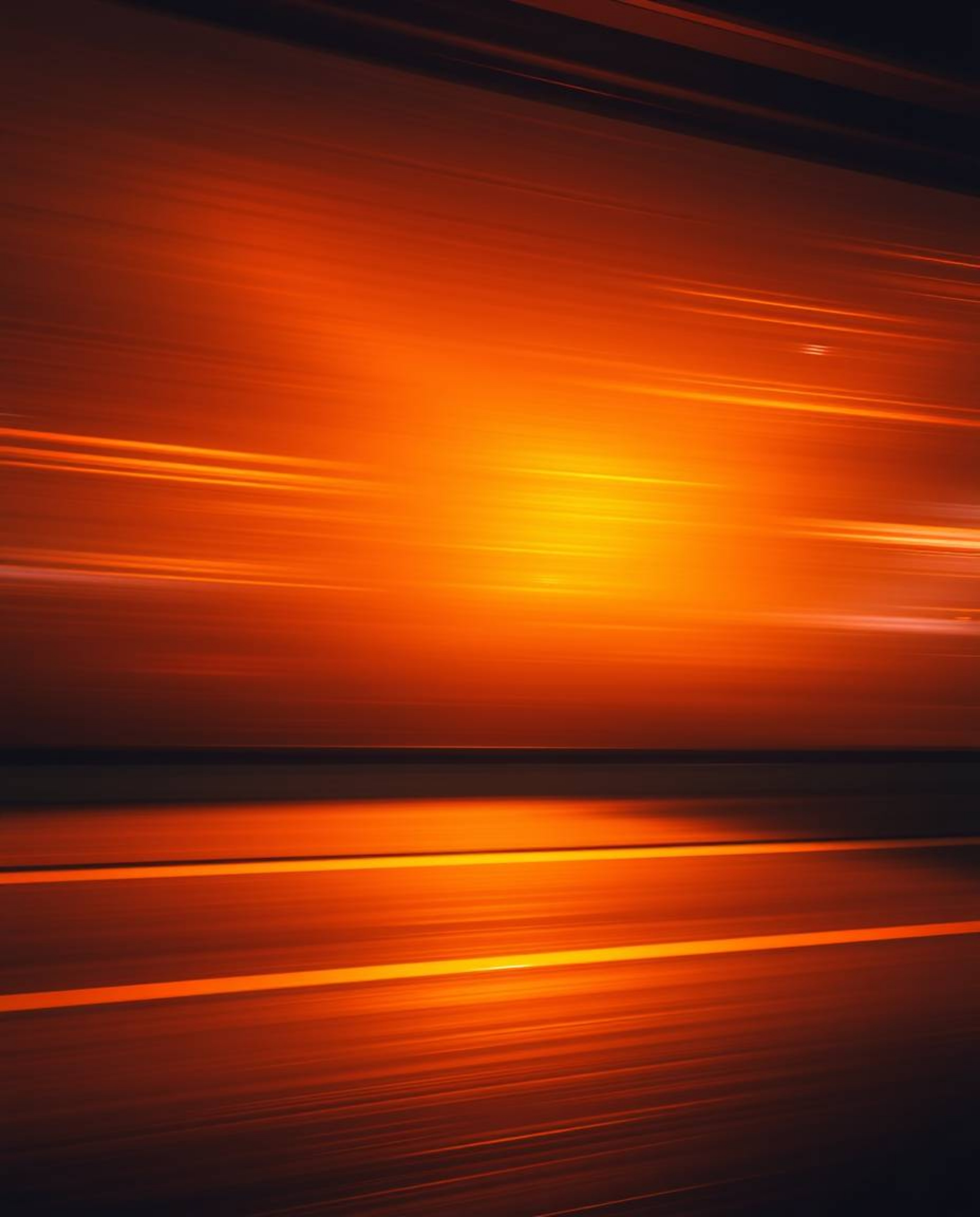 Experience a dynamic motion scene bathed in a warm golden glow, featuring high contrast low-key lighting and a geometric past
