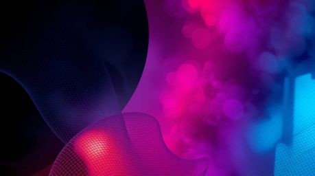 Explore a collection of abstract poster designs featuring a modern aesthetic and captivating gradient mesh patterns. These po