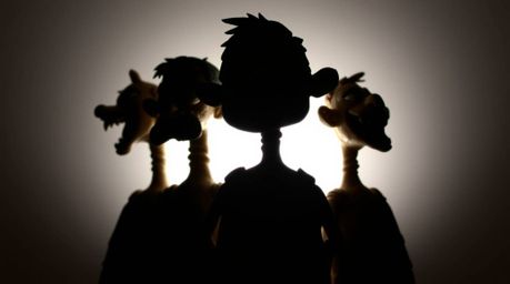 Explore a fascinating blend of artistic styles, from silhouetted clay art showcasing modeled shapes and textured surfaces wit