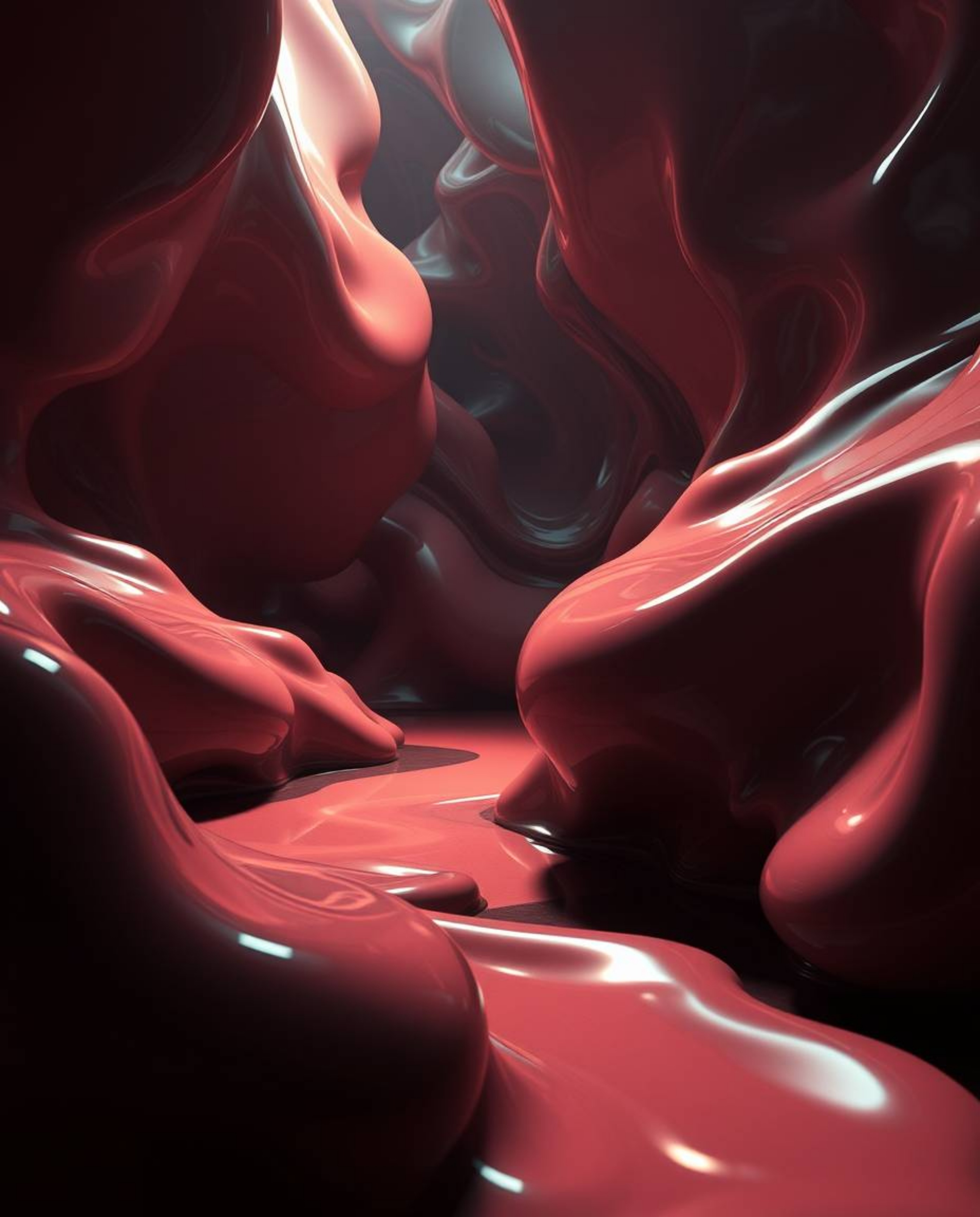 Explore a hyperrealistic sci-fi world rendered with high contrast, low-key lighting, and deep, dramatic shadows. Witness surr