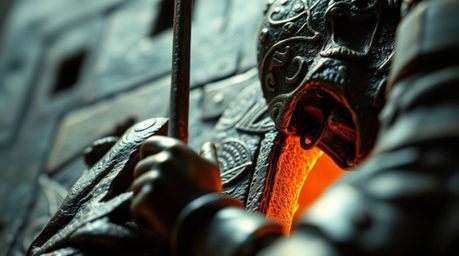 Explore the captivating world of extreme macro photography, where an artistic interpretation depicts a thief's audacious infi