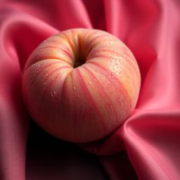 Immerse yourself in the intensely dark and captivating world of fine art photography with this ASMR image.  A close-up of a s
