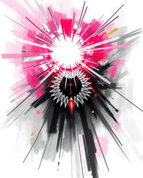 Explore a world of dynamic digital sketches featuring loose painterly strokes, bright lens flares, and captivating black and 