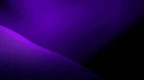 This abstract poster design features a captivating gradient mesh pattern in deep ultraviolet hues.  The high contrast and int