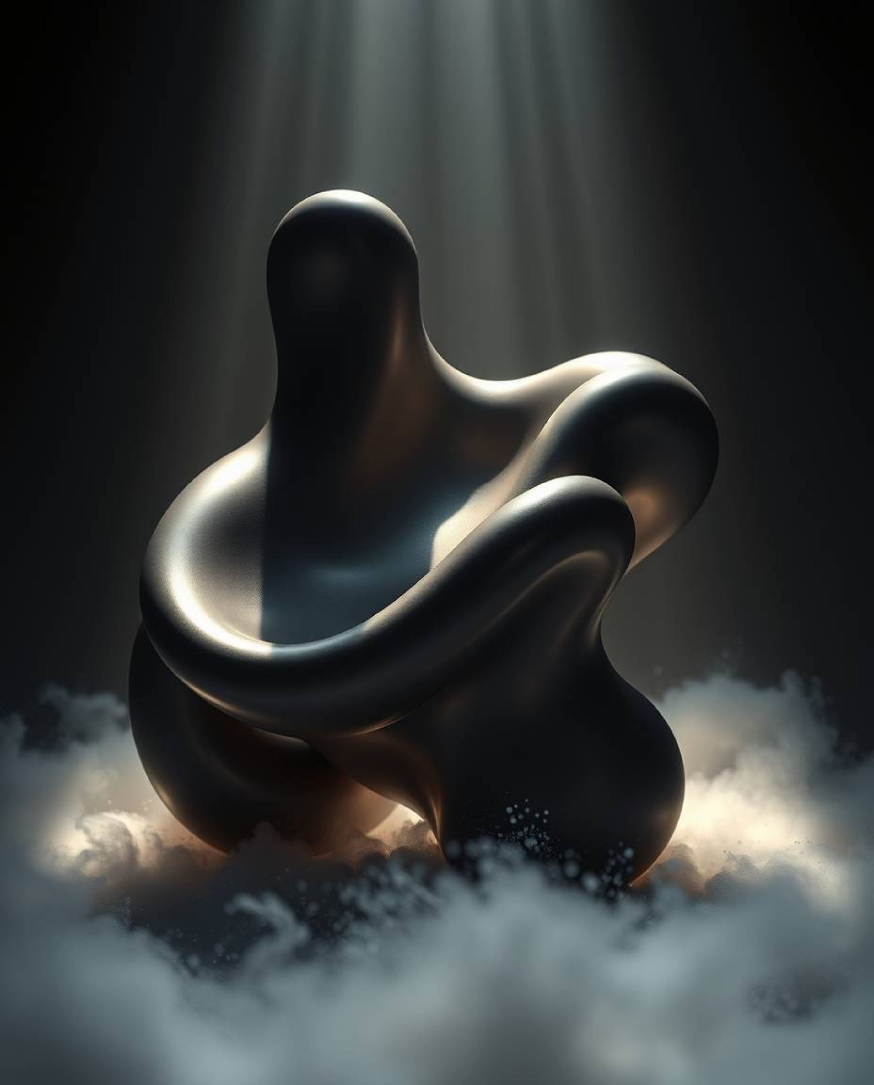 Immerse yourself in a dreamy atmosphere brought to life with contrasting chiaroscuro lighting. This captivating artwork showc