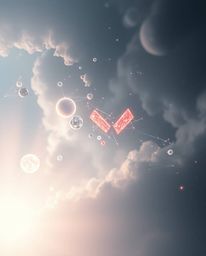 Experience the soft, dreamy atmosphere of colliding galaxies.  Witness a mesmerizing cosmic explosion of light and color with