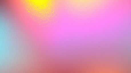 A captivating image showcasing an iridescent gradient texture on a metallic surface, bathed in the warm glow of golden hour l